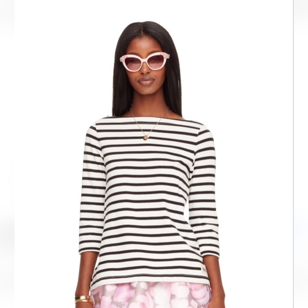 Kate Spade Broome Street Striped Top, GUC, Size XS